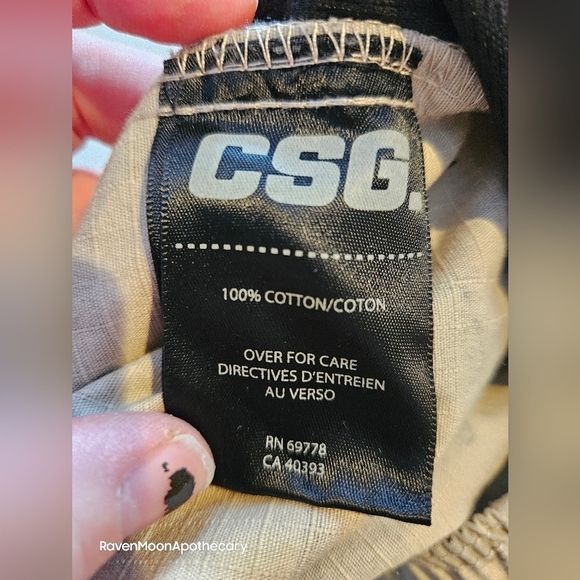 CSG Camo Cotton Pants Small - Picture 6 of 9